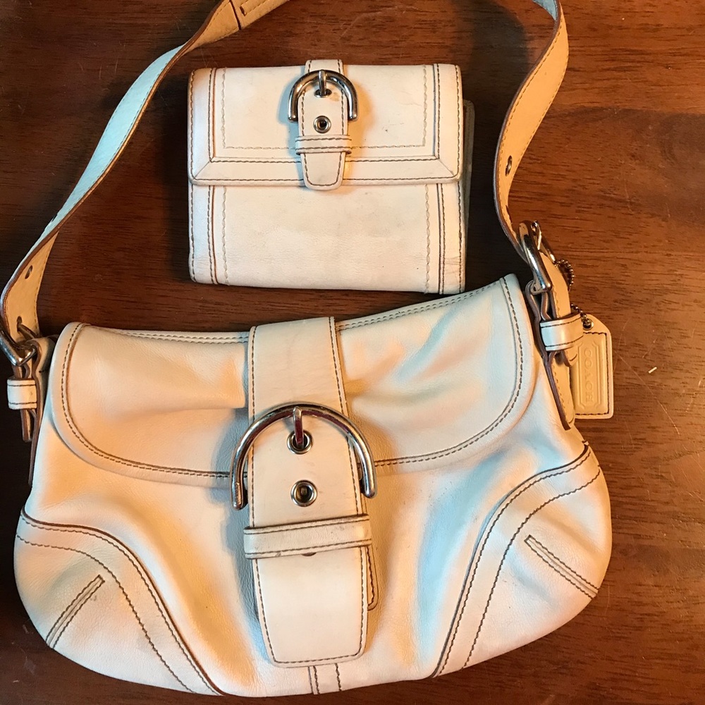 Coach clutch and wallet
